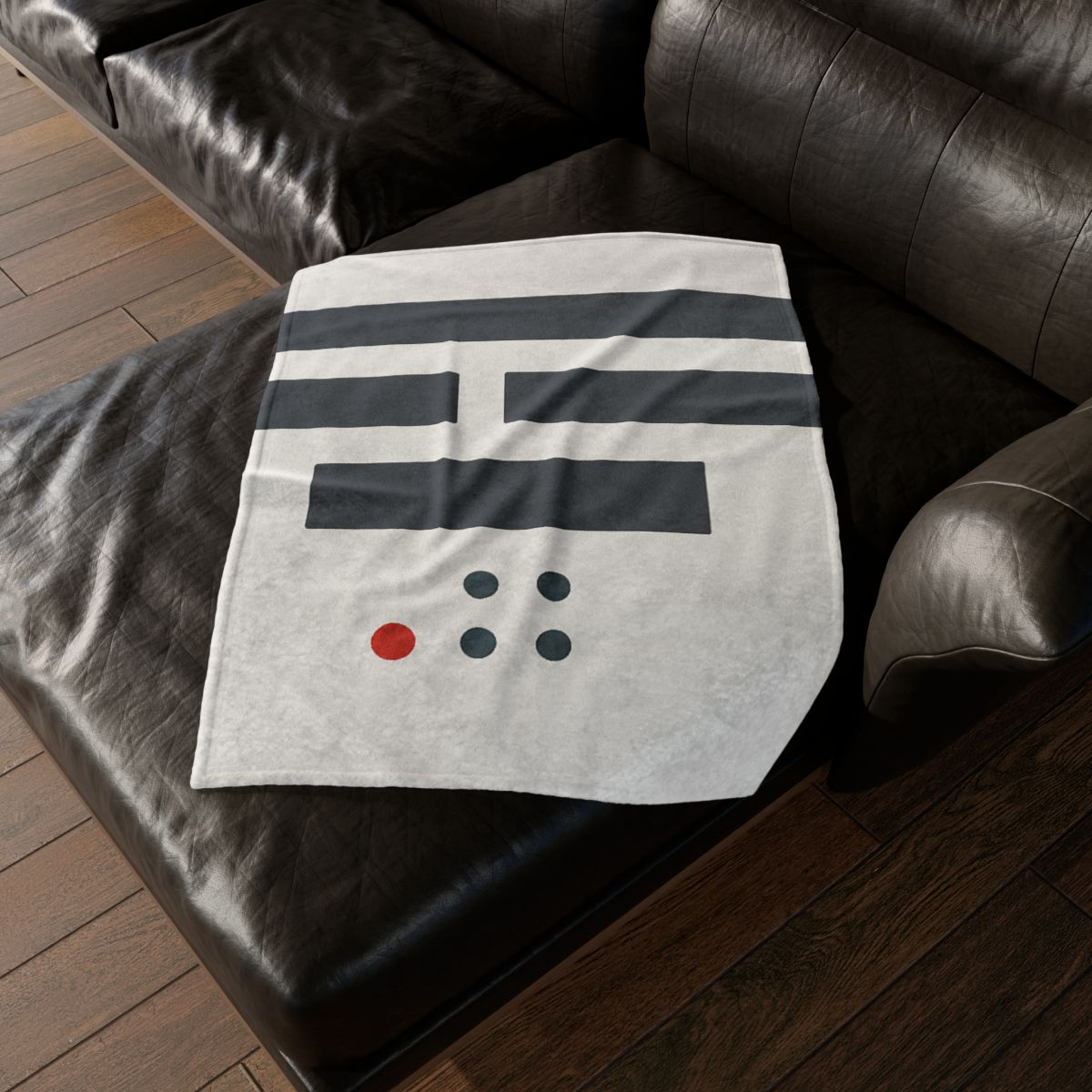 Stepped Columns With Missing Cell Grid soft fleece blankets