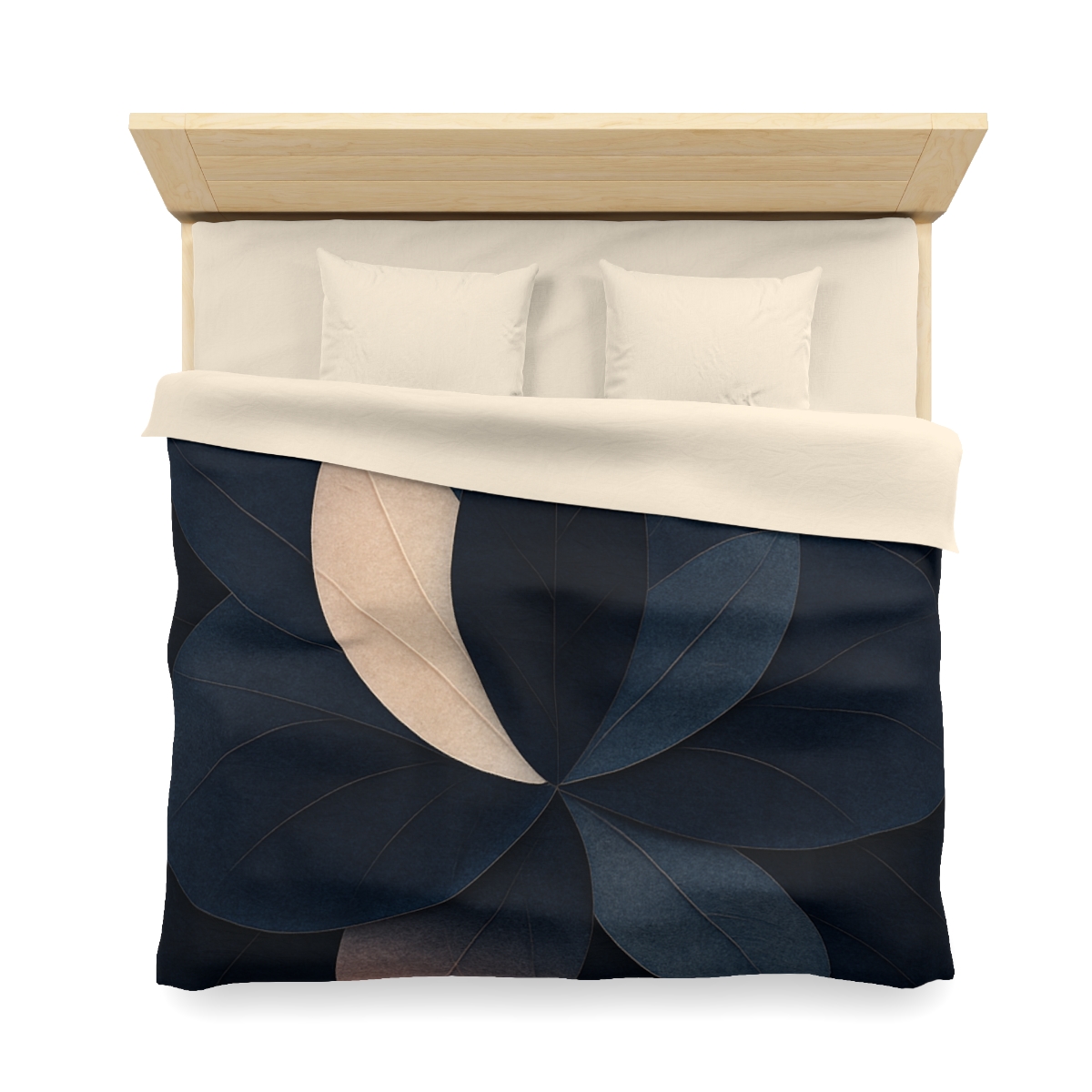 Petal Eclipse Overlays custom duvets