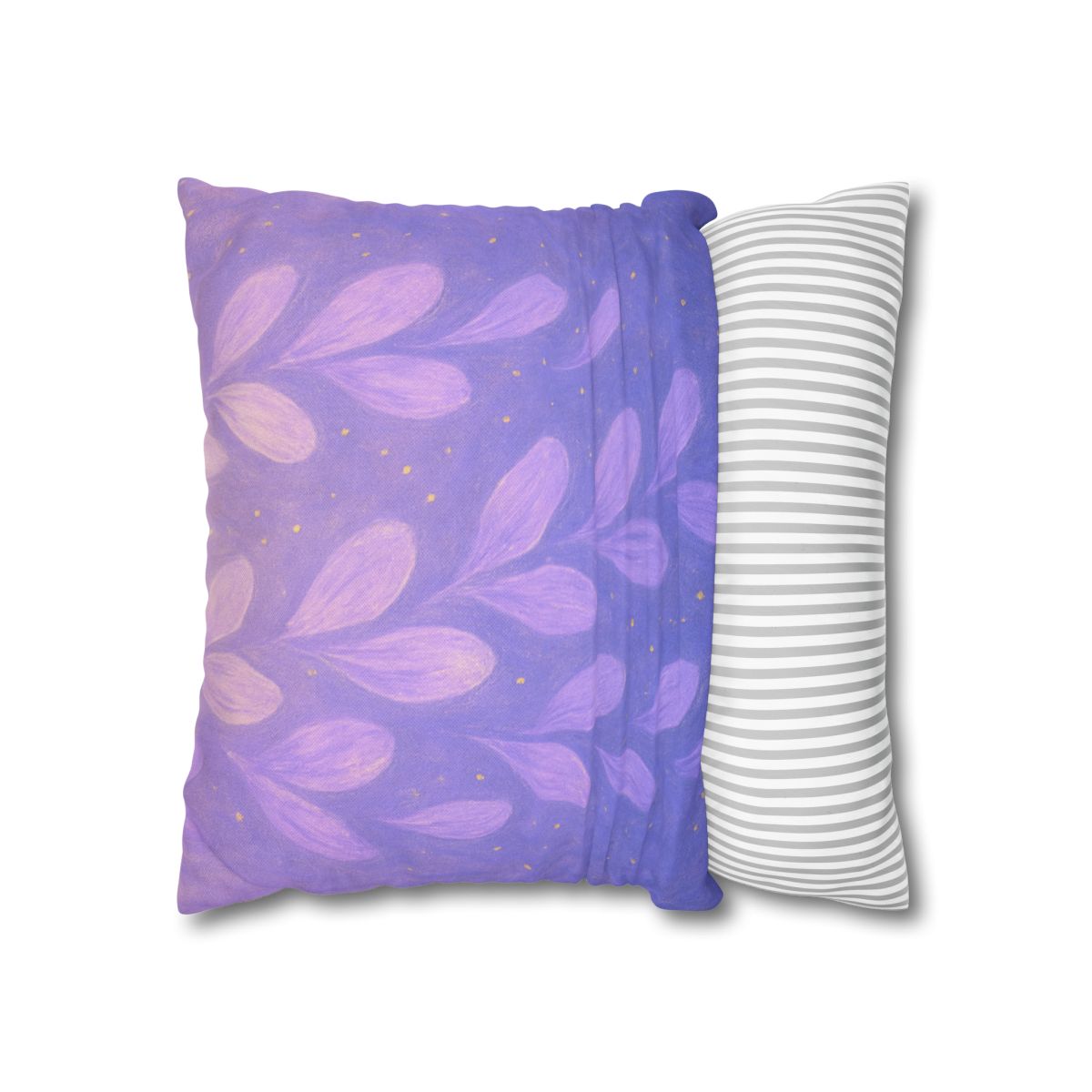 Petal Orbit Cascade personalized pillow covers