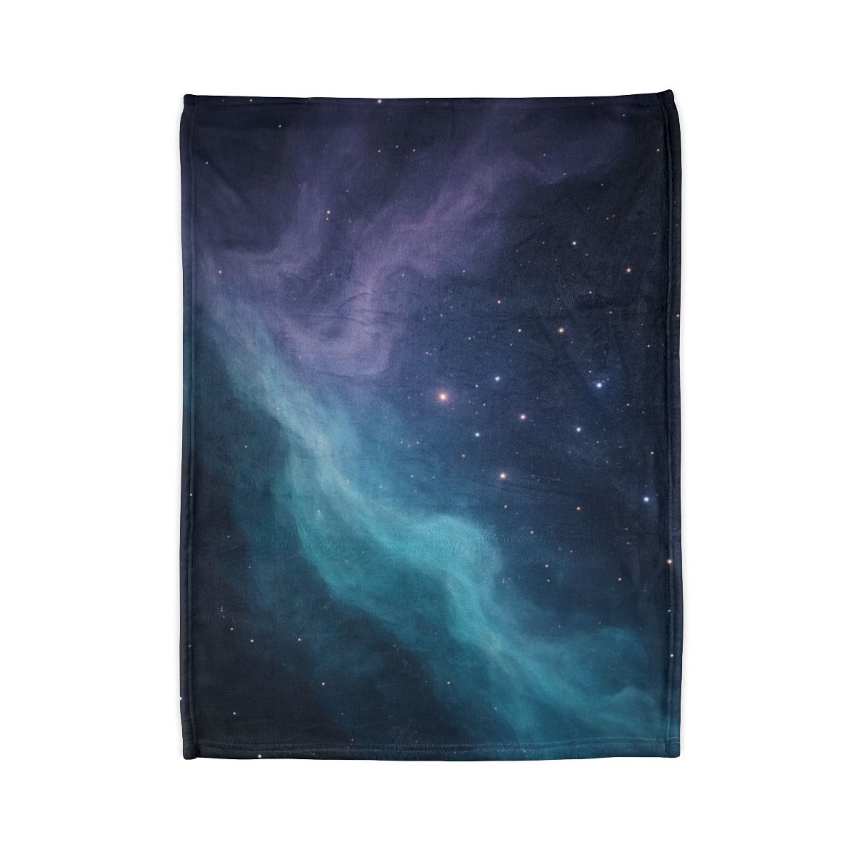 Luminous Nebula Tidal Surge stylish throw blankets