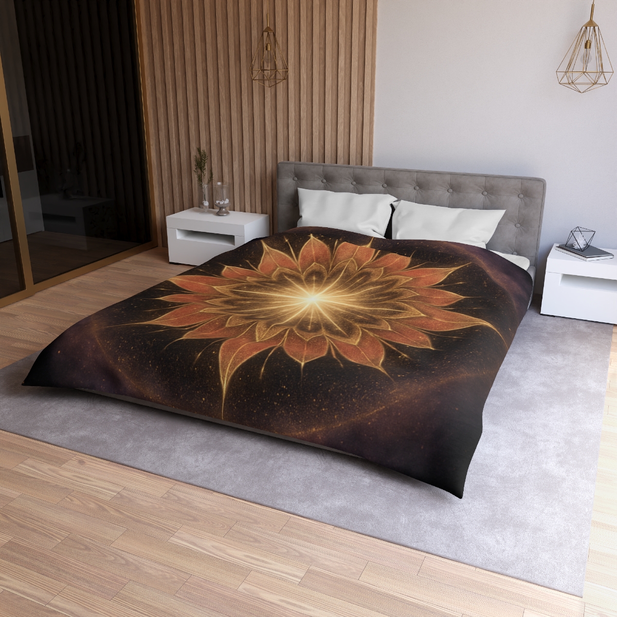 Starburst Petal Crown soft comforter duvets