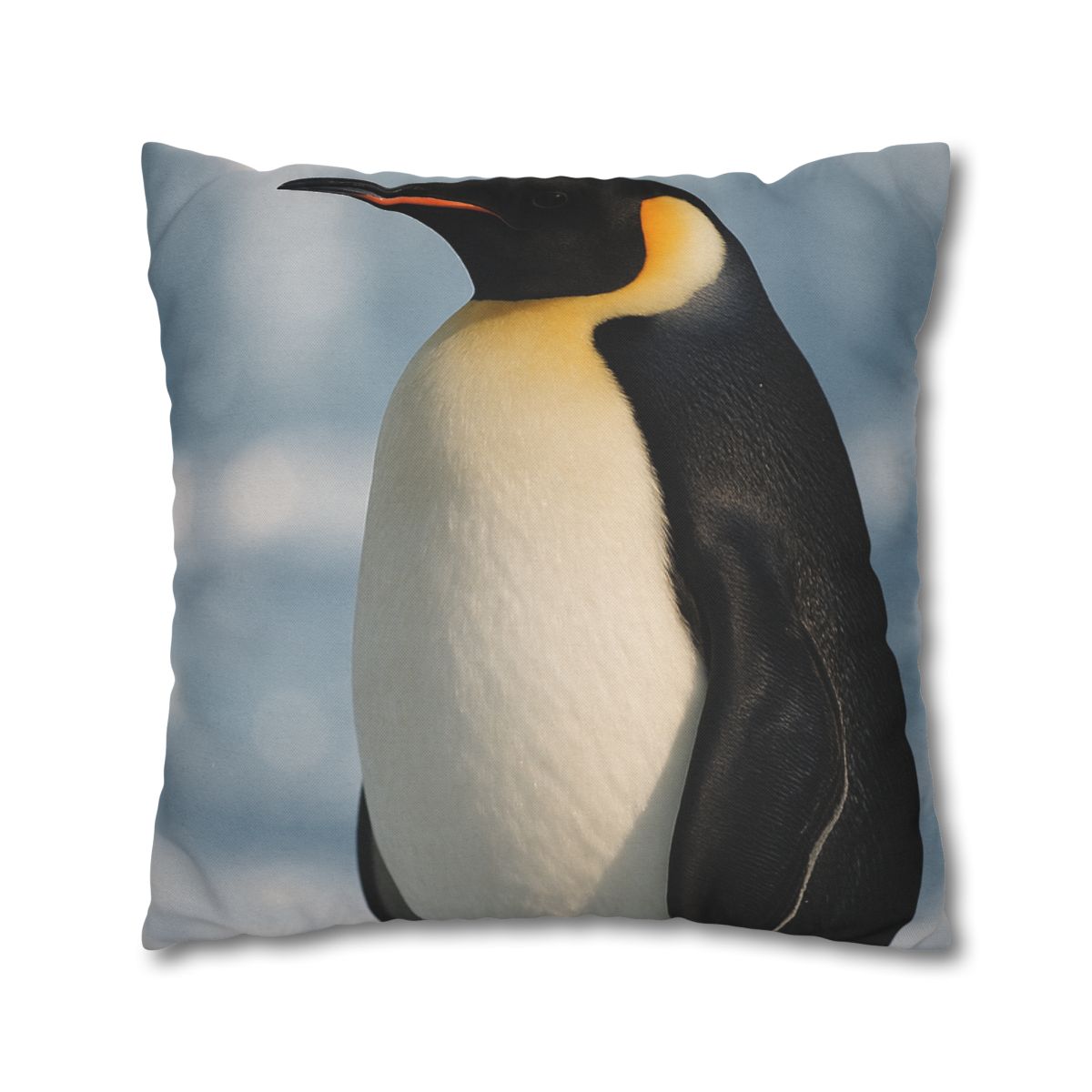 Aurora Drift Emperor Penguin stylish decorative pillowcases