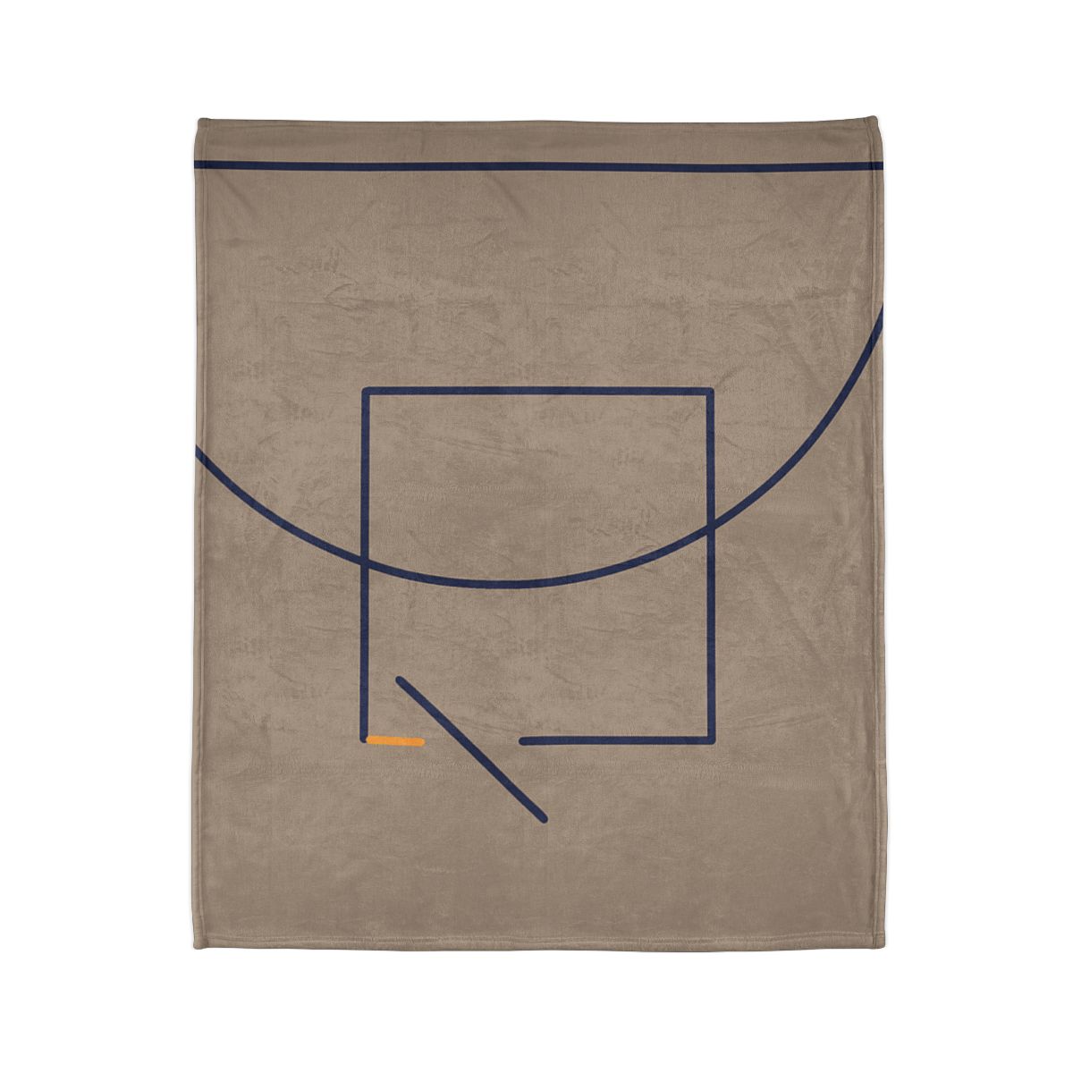 Corner Arc With Nested Open Square designer printed blankets