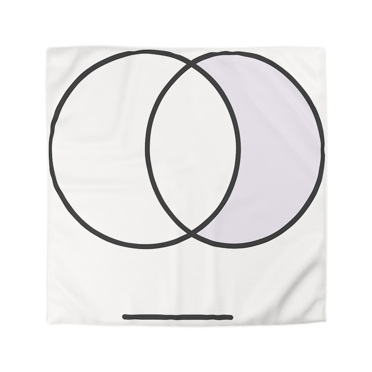 Quiet Eclipse Pairing personalized bedding duvets