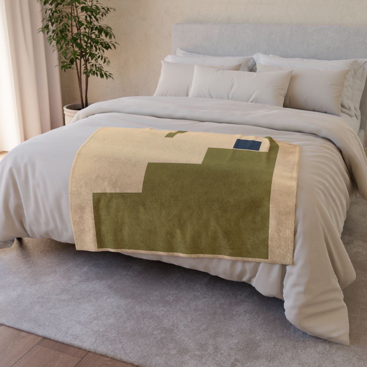 Stepped Arc Composition trendy patterned blankets