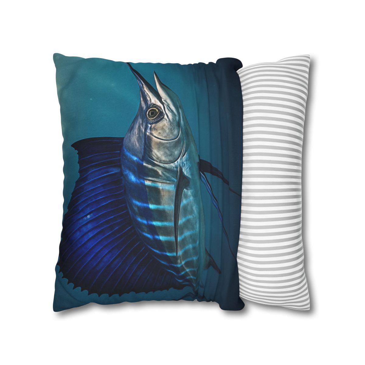 Starlit Surge Sailfish comfortable bedding pillow covers