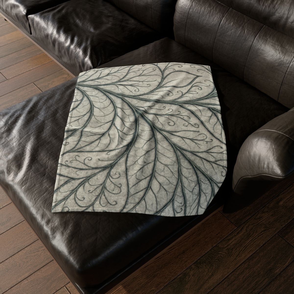 Veinwork Nebula Filigree designer printed blankets