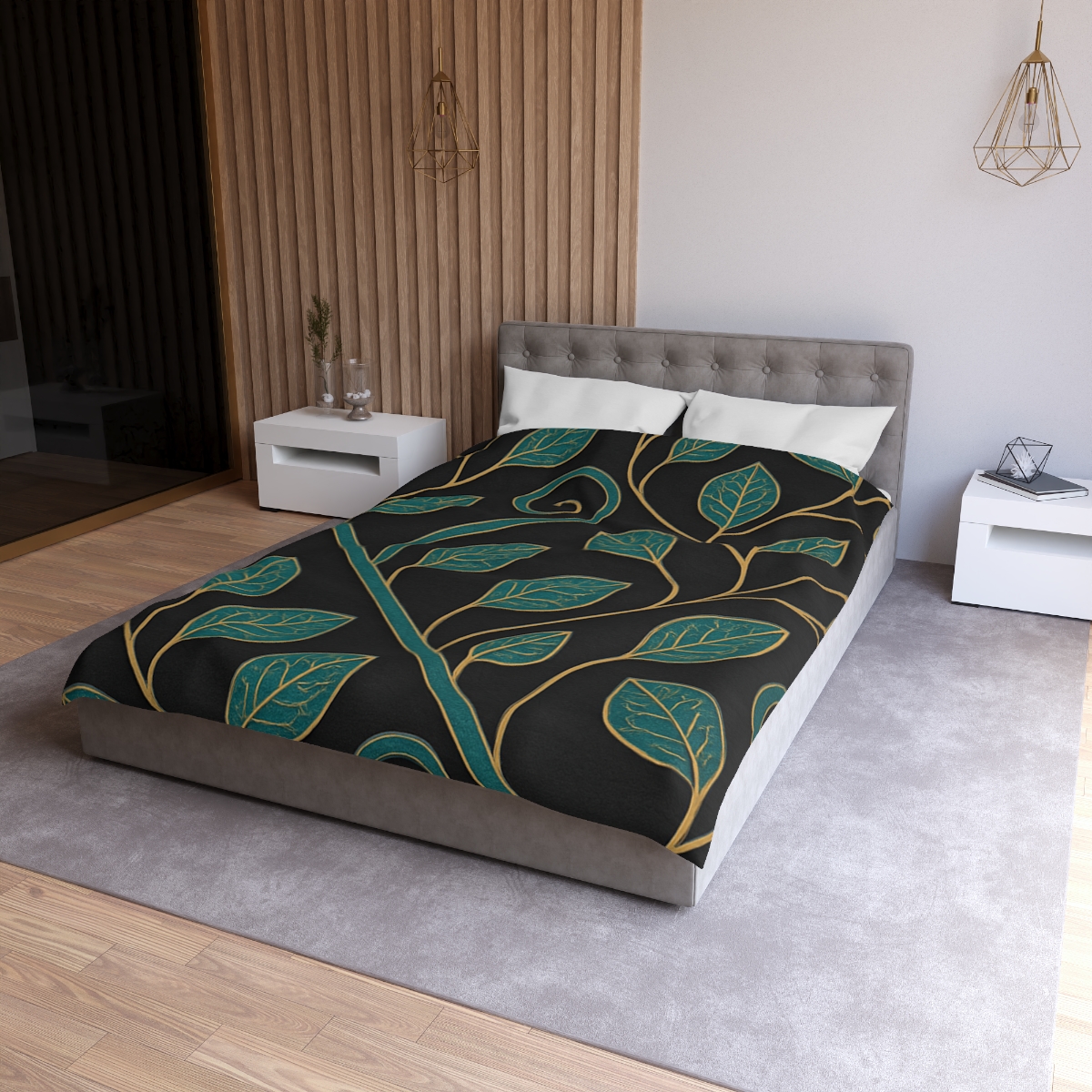 Vine Circuit Lattice personalized bedding duvets