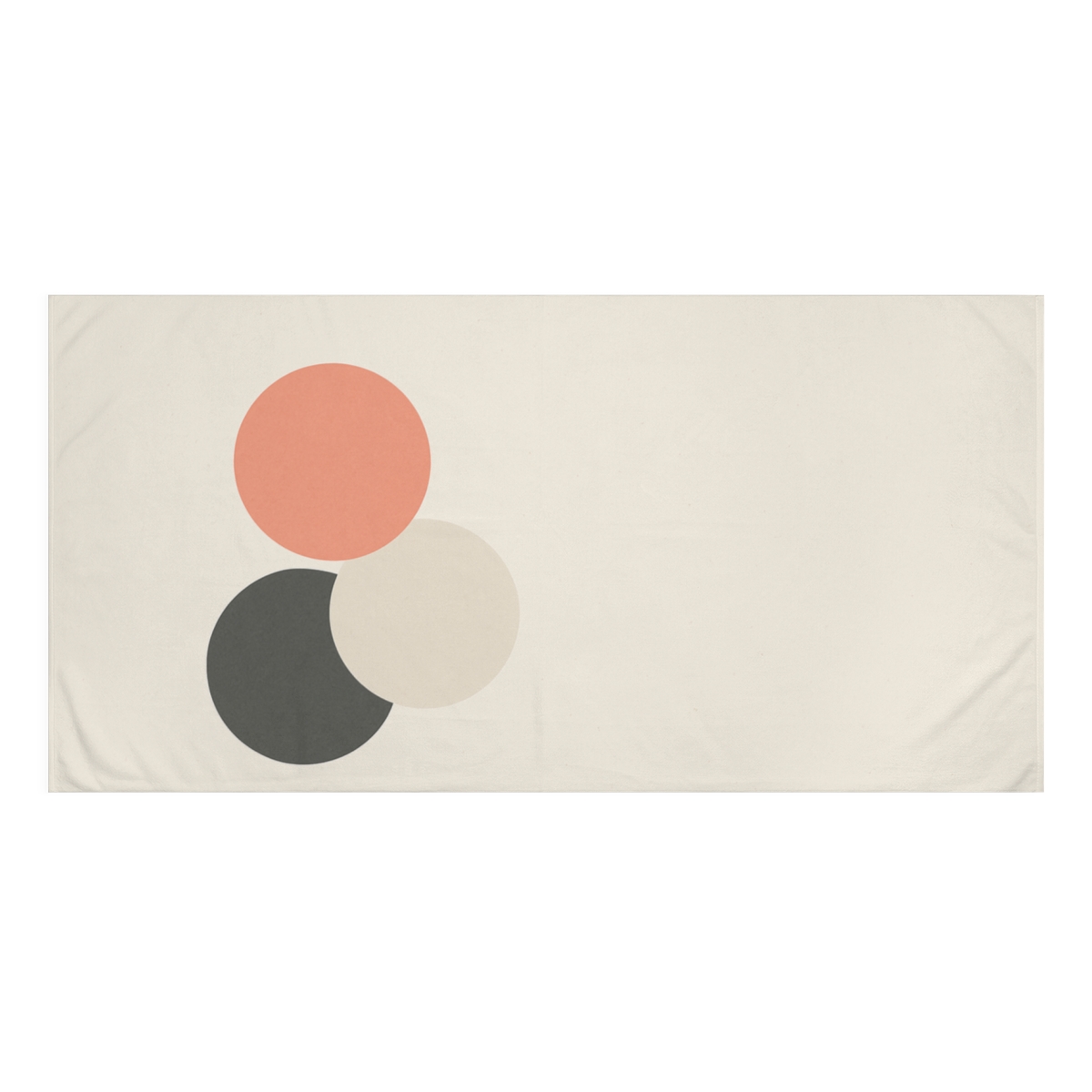 Triad Of Quiet Circles unique gift towels