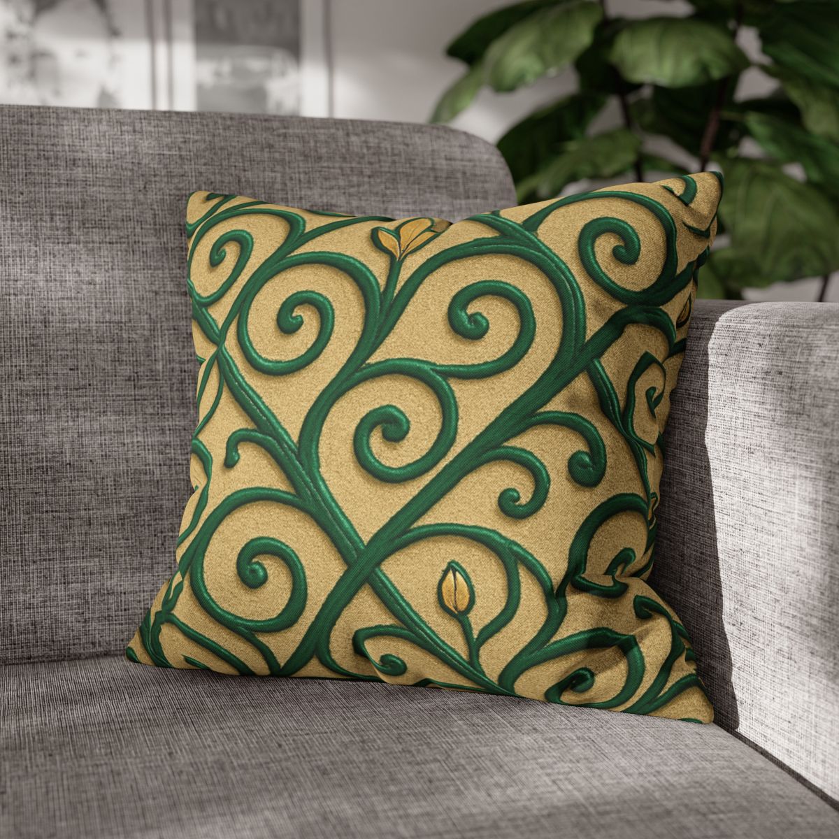 Vine Curl Lattice unique gift pillow cases