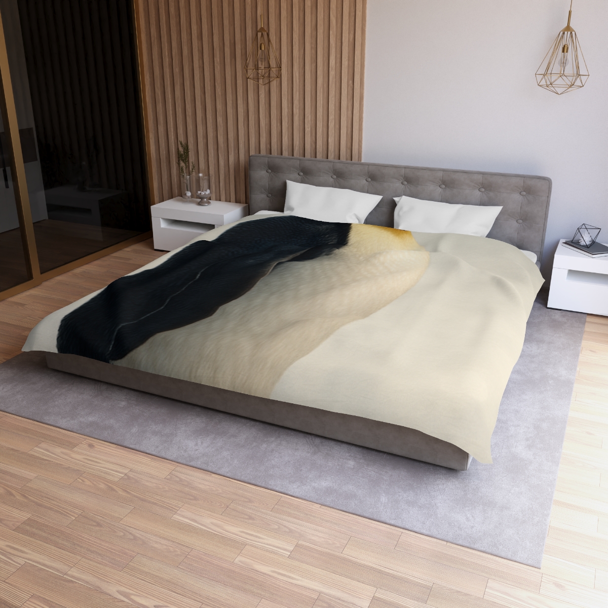 Aurora Hush Emperor Penguin warm winter duvets