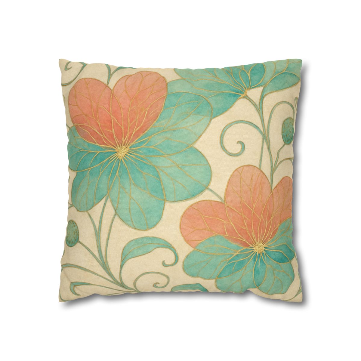 Petal Lattice Echo personalized pillow covers