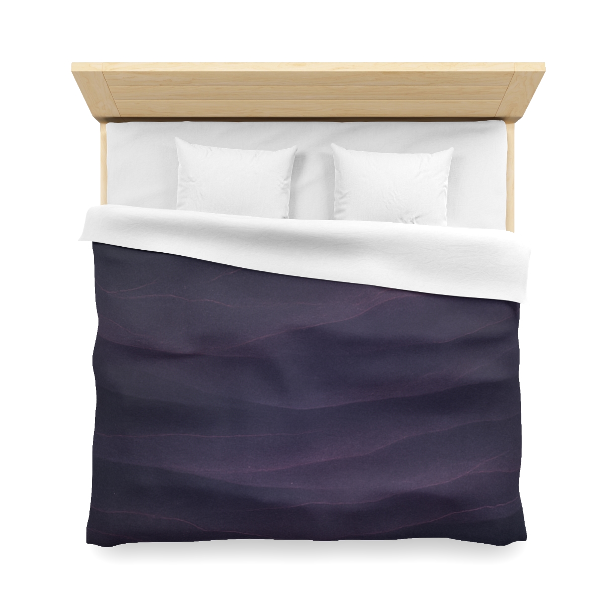 Dark Energy Gradient Veil designer printed duvets