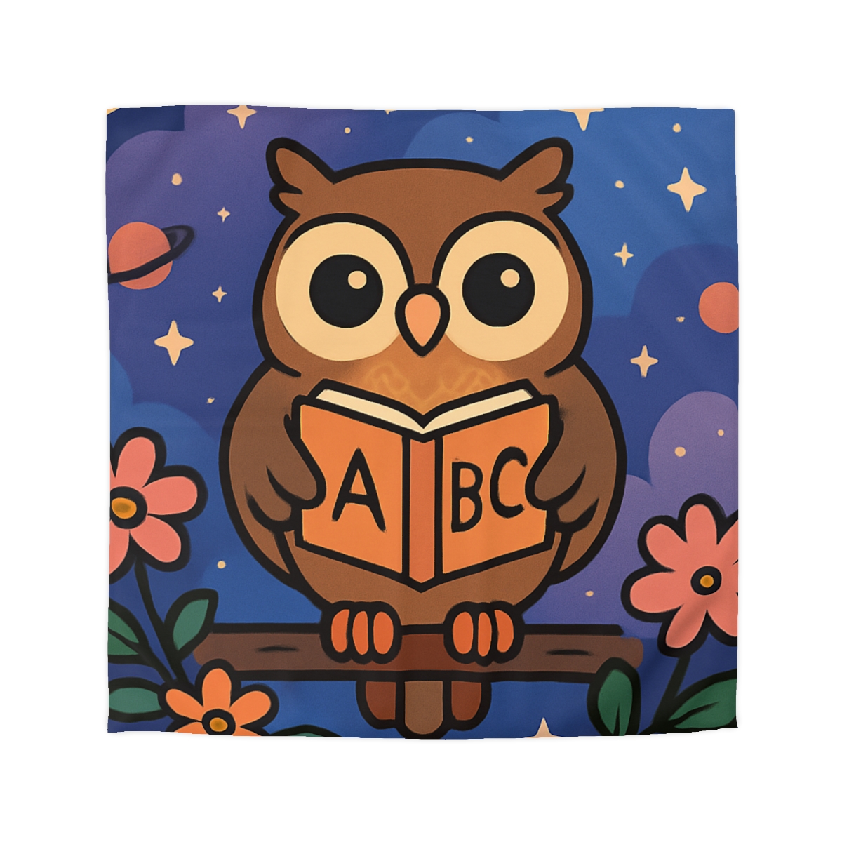 Nebula Garden Owl soft comforter duvets
