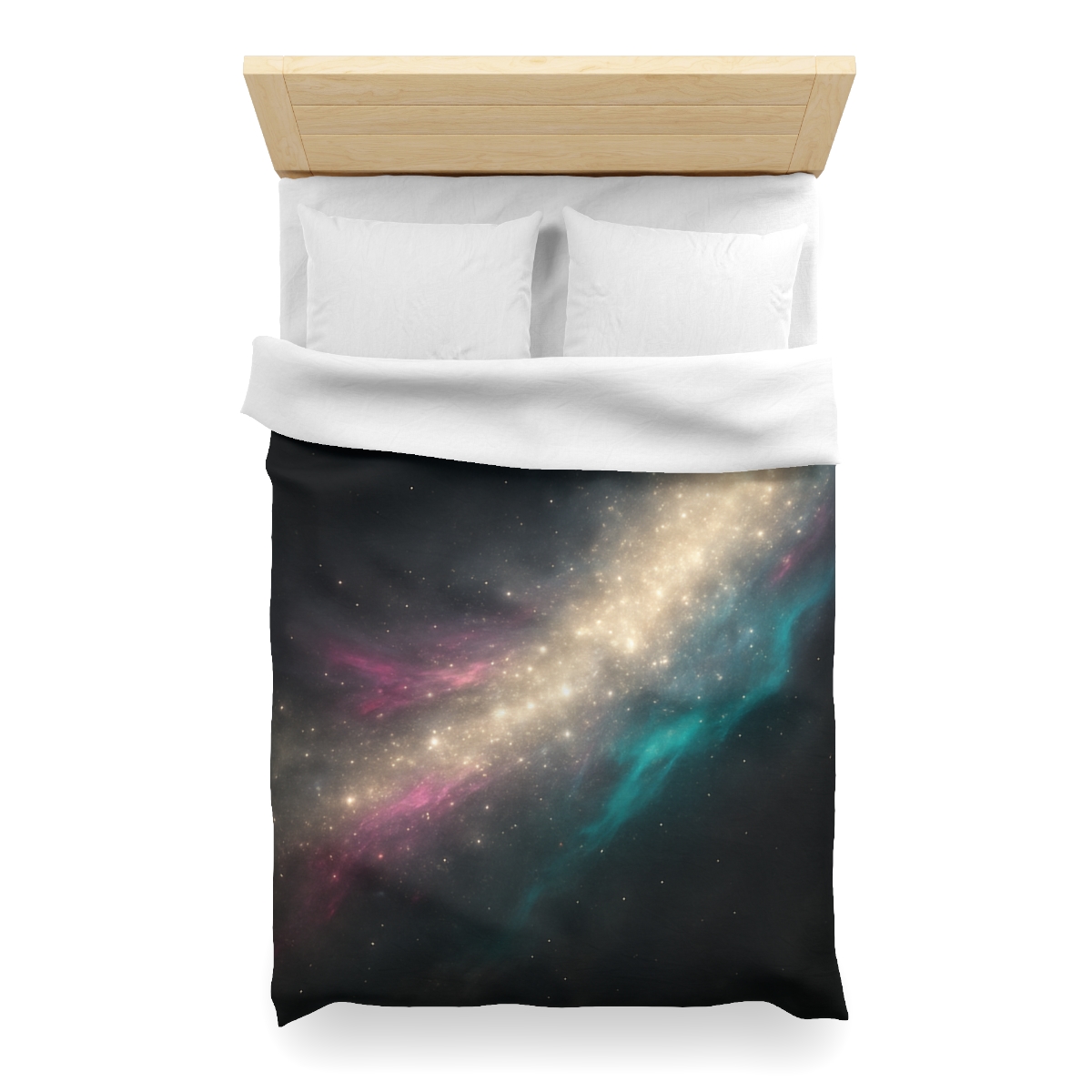 Radiant Flux Starstream personalized bedding duvets