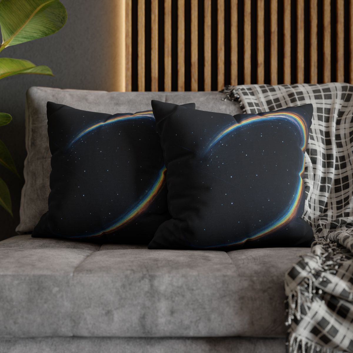 Prismatic Gravity Lens Drift personalized pillow covers