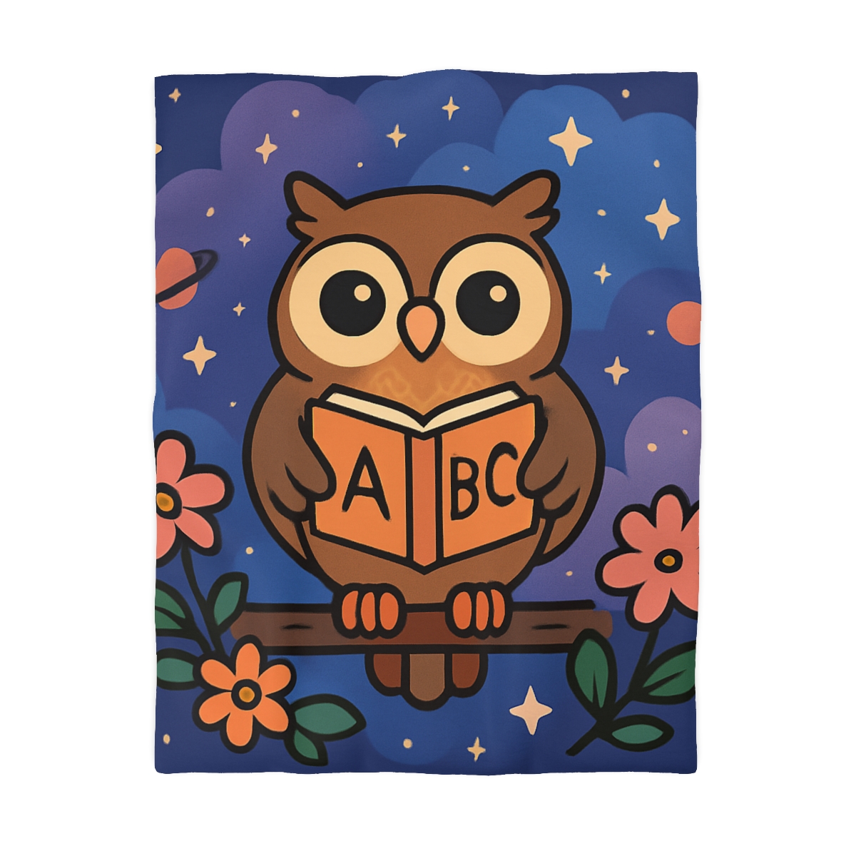 Nebula Garden Owl soft comforter duvets