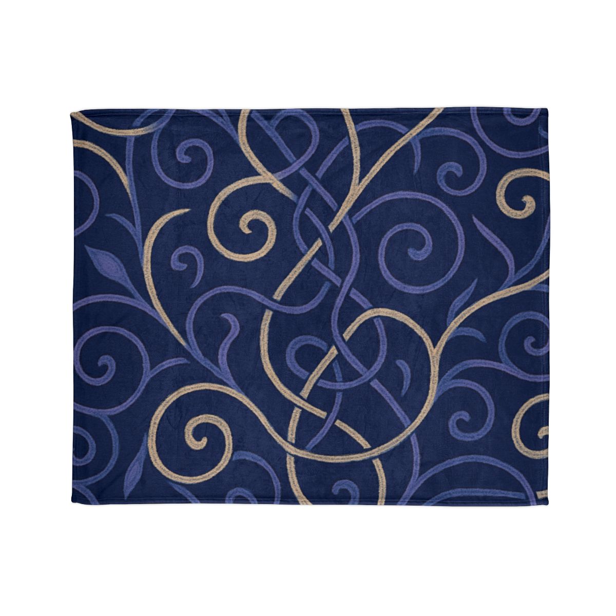 Vine Curl Interlace unique gift blanketscustom blankets