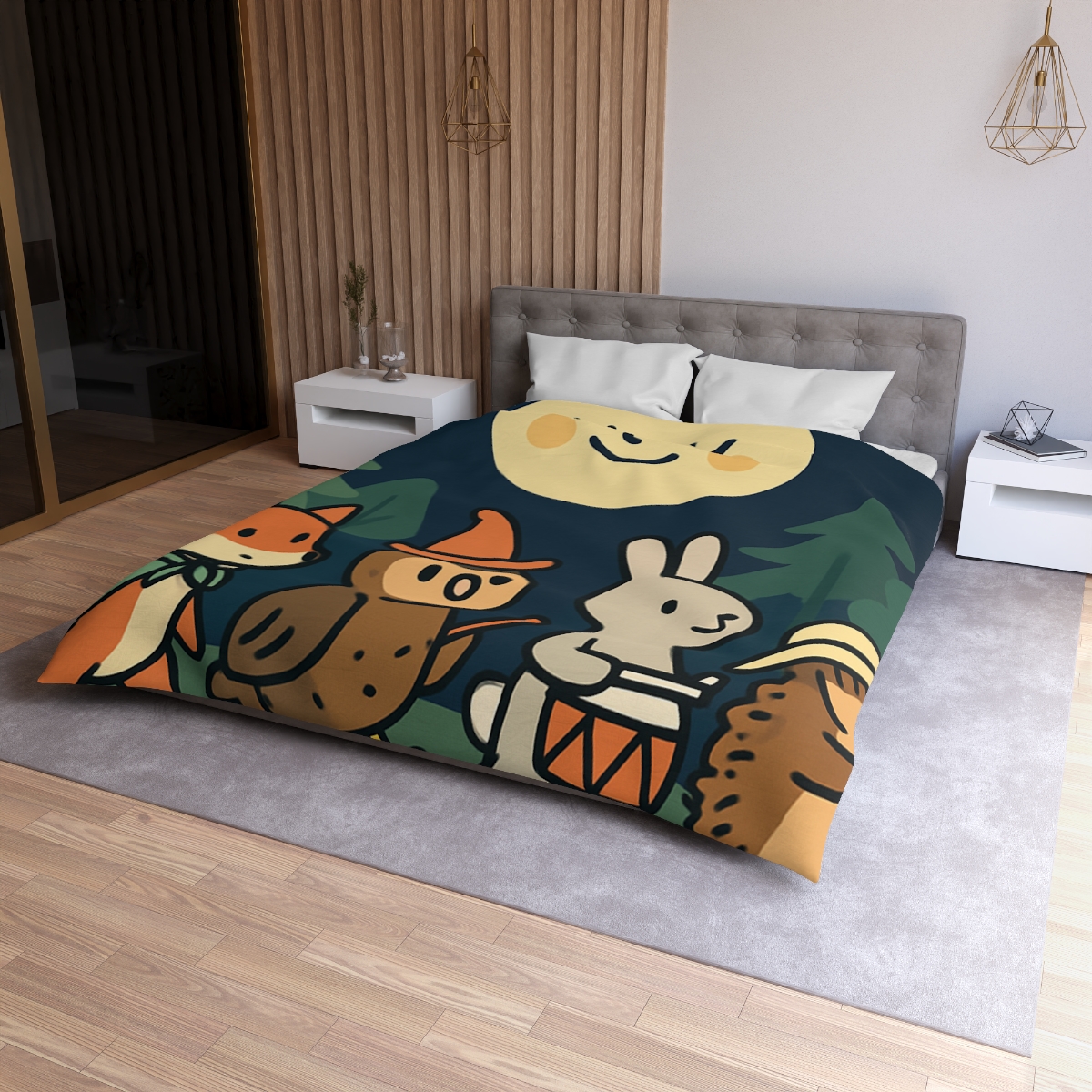 Moonlight Forest Parade duvets for gifts