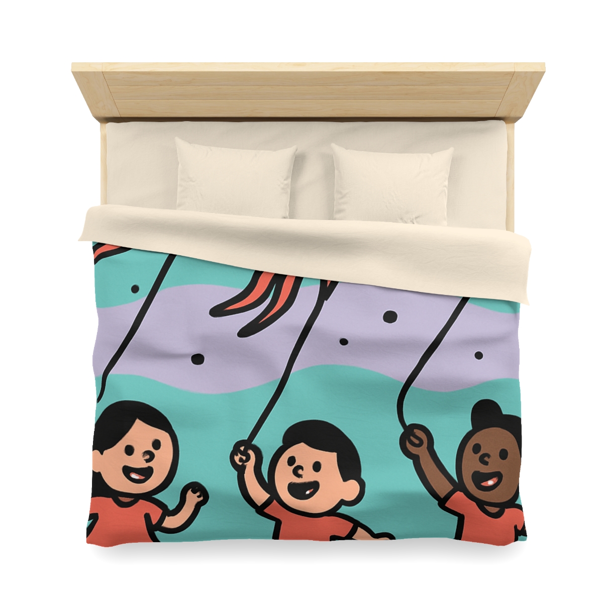 Nebula Kite Race custom duvets