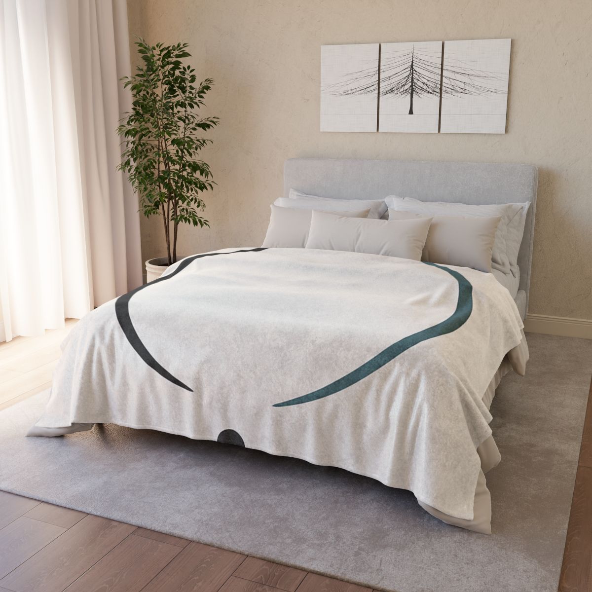 Twin Arc Eclipse trendy patterned blankets