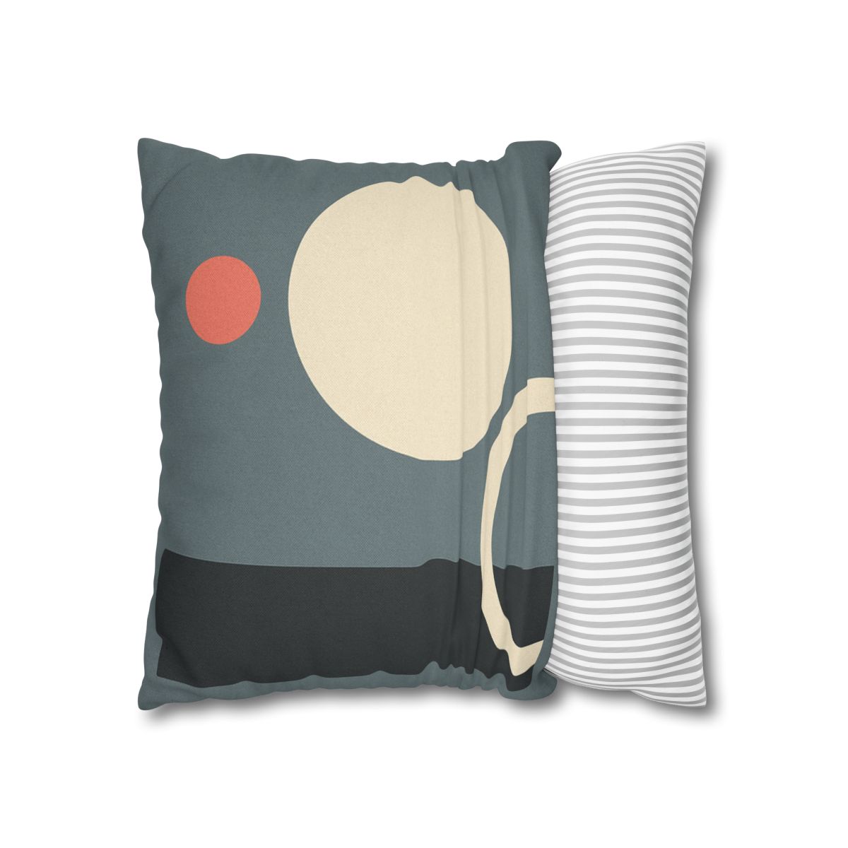 Quiet Triad With Offset Arc trendy patterned pillow cases