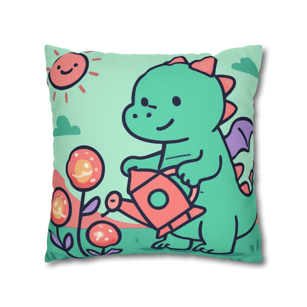 Cosmic Garden Dragon trendy patterned pillow cases