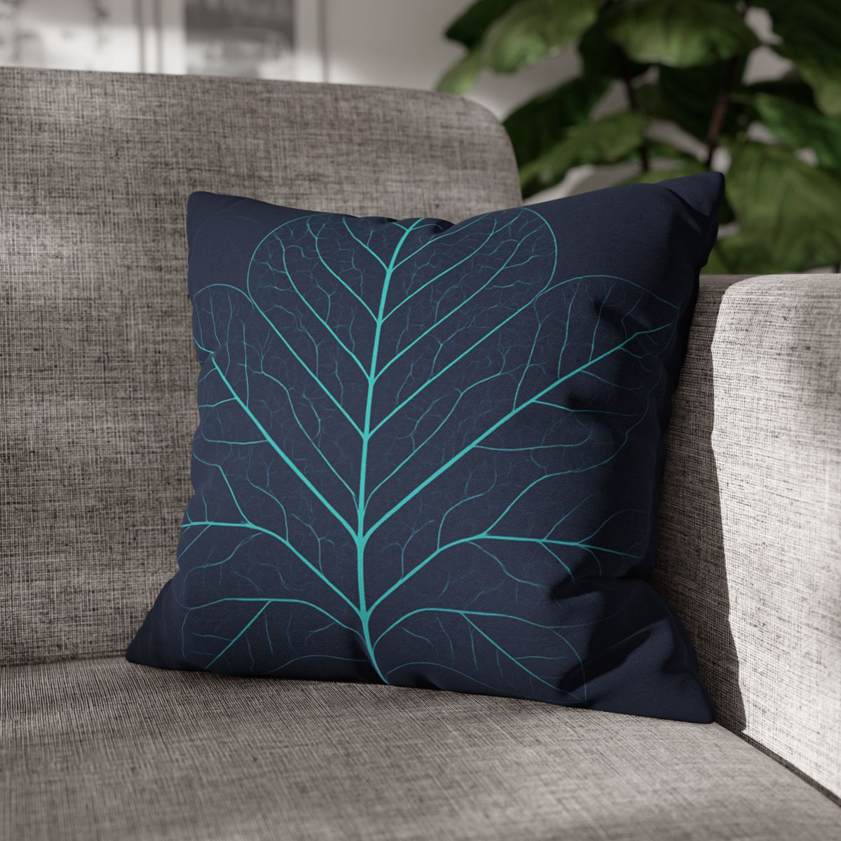Leaf Vein Circuit Filigree comfortable bedding pillow covers
