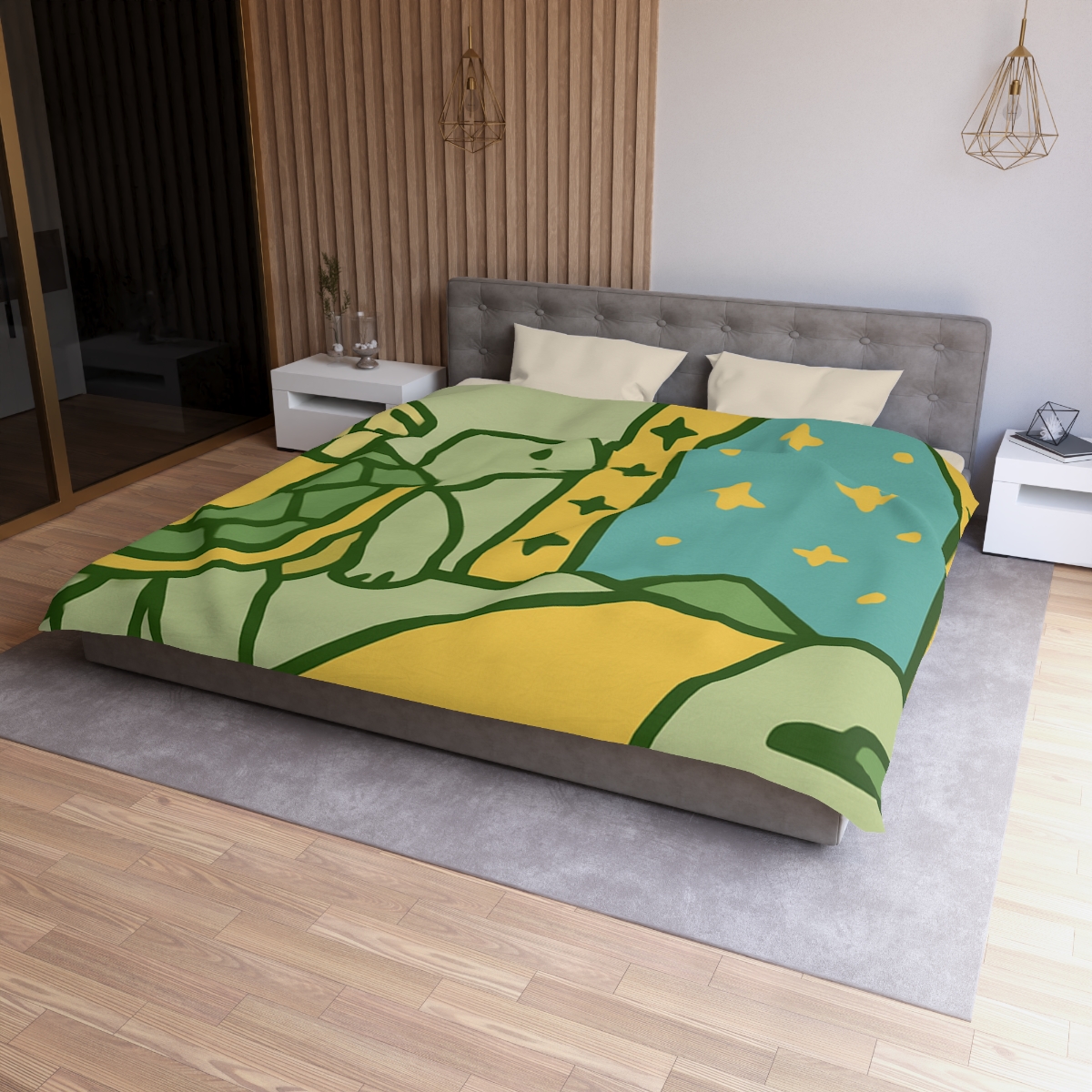 Time-Traveling Tortoise trendy bedroom duvets