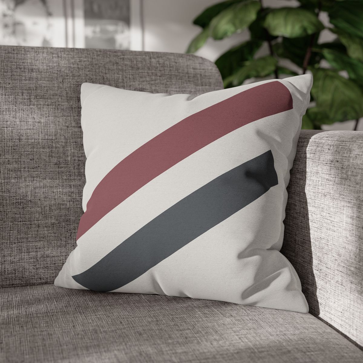 Diagonal Bar Pair personalized pillow covers