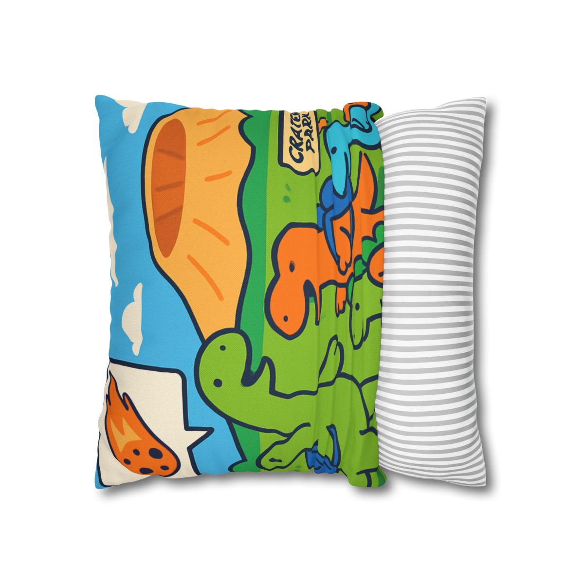 Cosmic Dino Field Trip comfortable bedding pillow covers