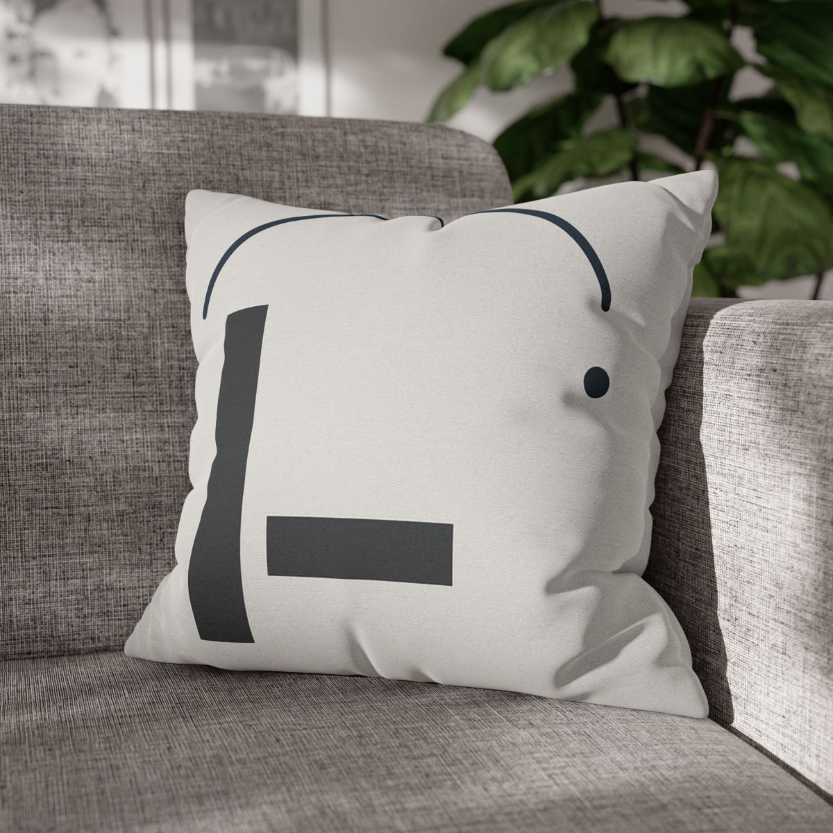 Arc Over Simple Column soft cotton pillow cases