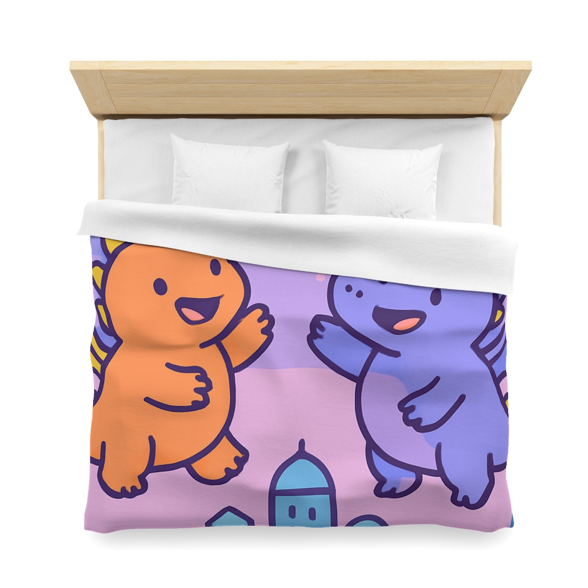 Starlight Cloud City Dragons warm winter duvets