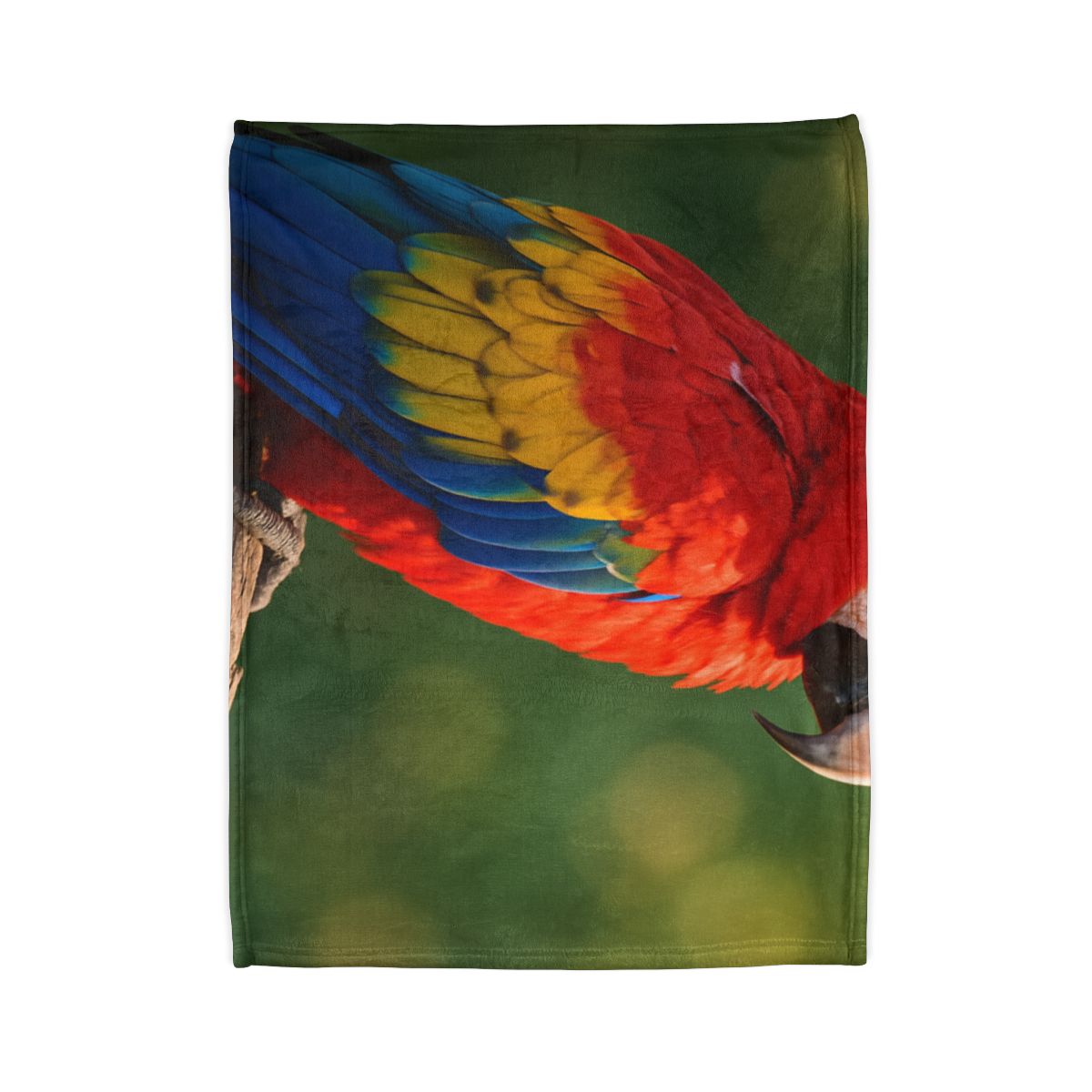 Prism Song Scarlet Macaw warm winter blankets