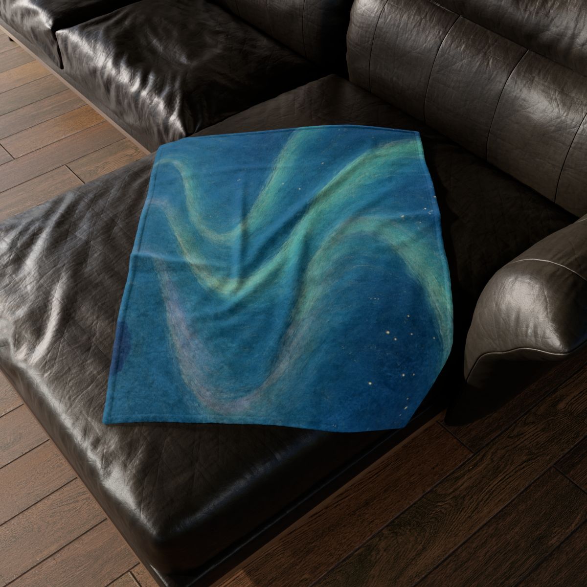 Aurora Halo Drift custom blankets