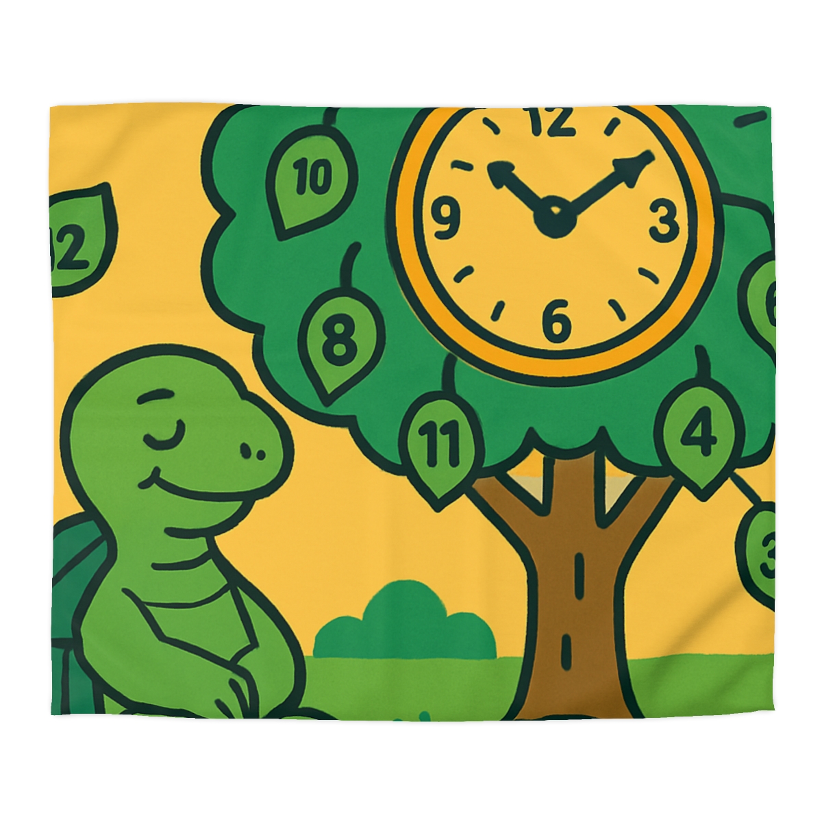 Time-Tree Turtle Tales trendy bedroom duvets