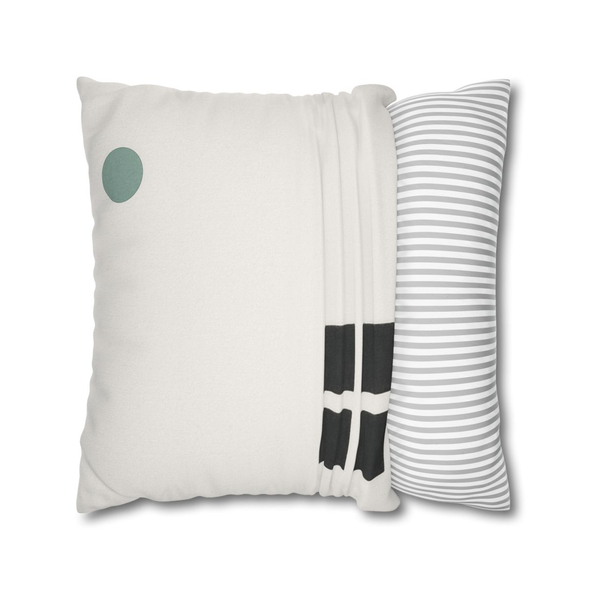 Corner Grid And Wandering Planet designer print pillow cases