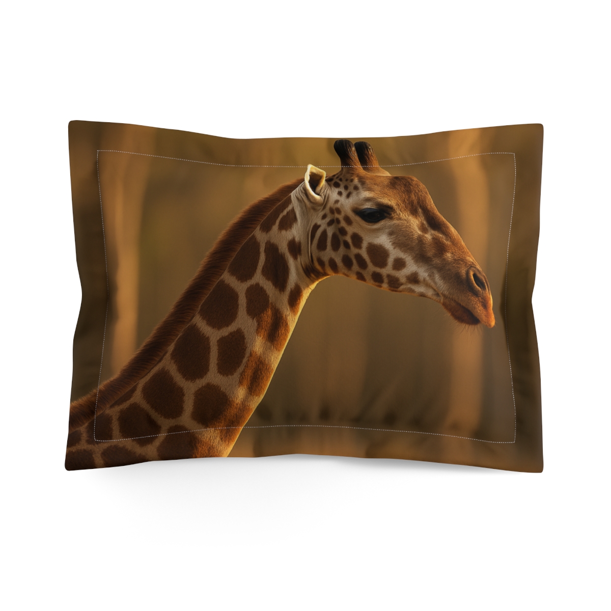 Towering Grazer Giraffe trendy accent pillows