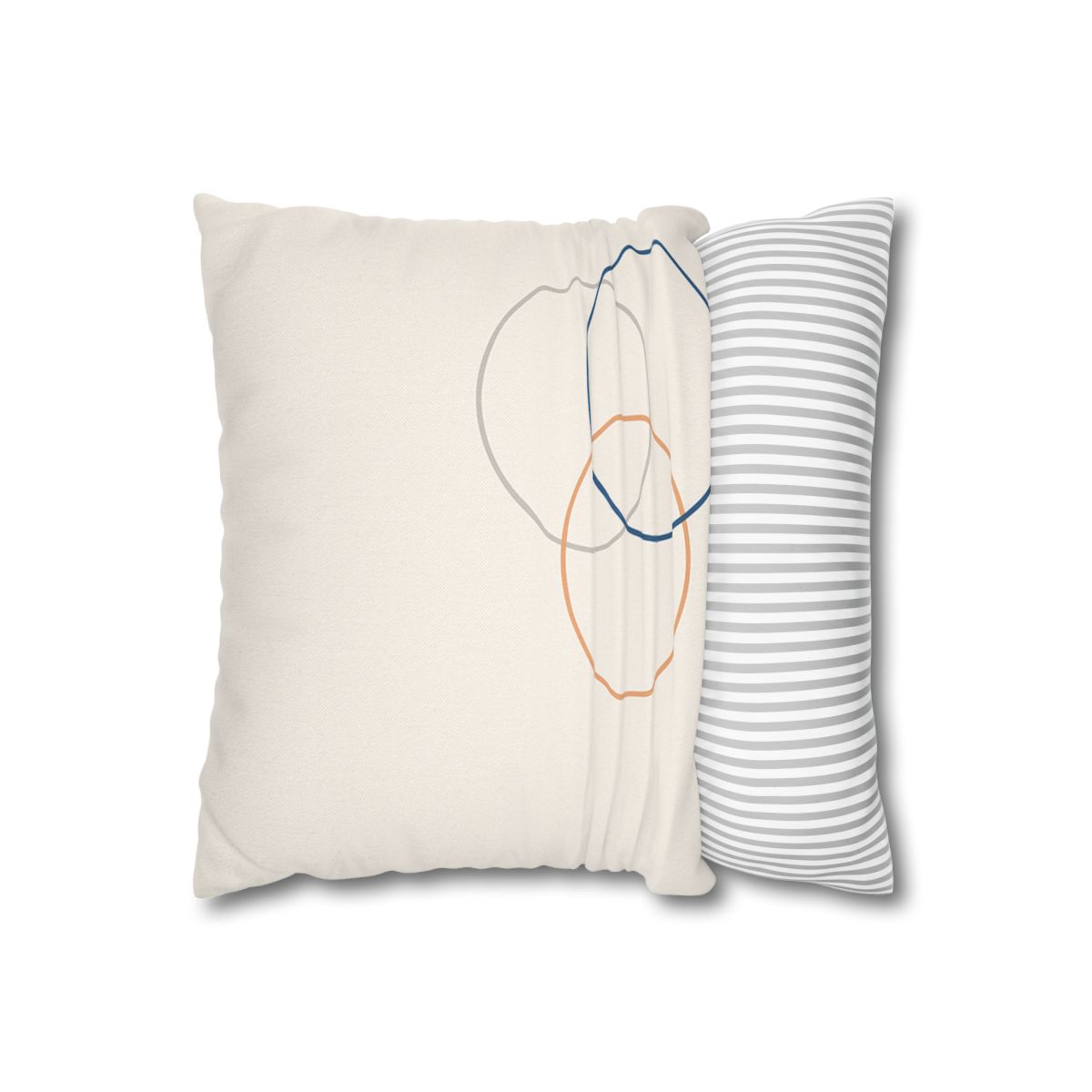 Orbiting Ring Triad trendy patterned pillow cases