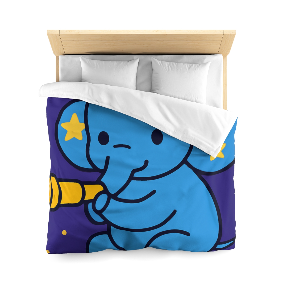 Starlight Safari Elephant personalized bedding duvets