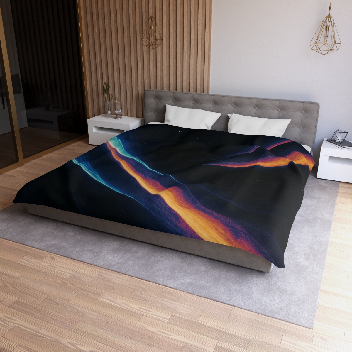 Prismatic Horizon Shear soft comforter duvets