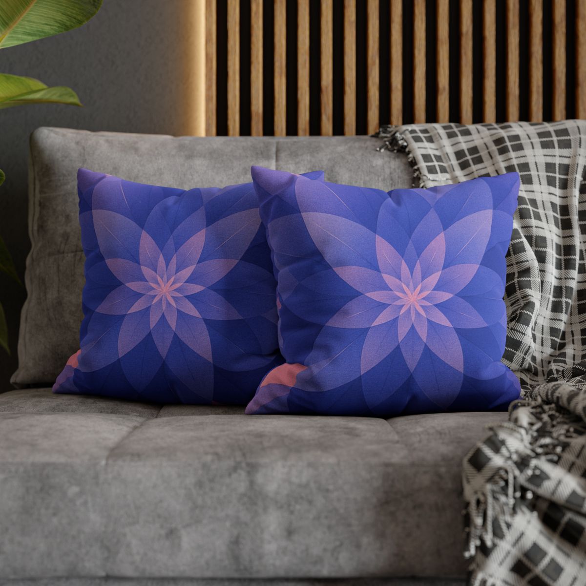 Petal Prism Overlap custom pillow cases