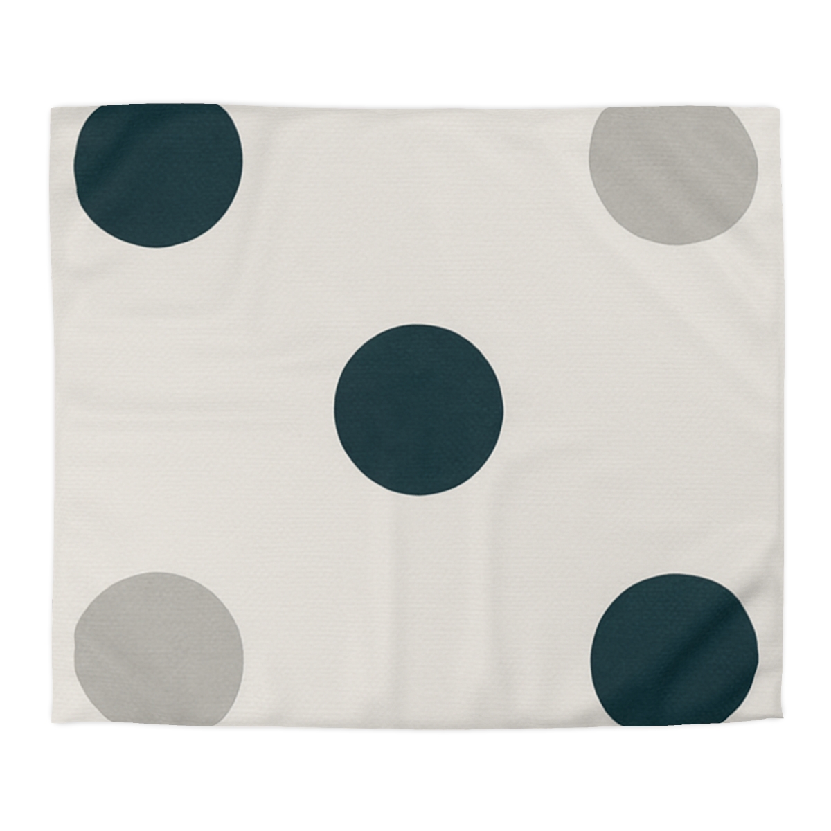 Sparse Dot Grid Rhythm personalized bedding duvets