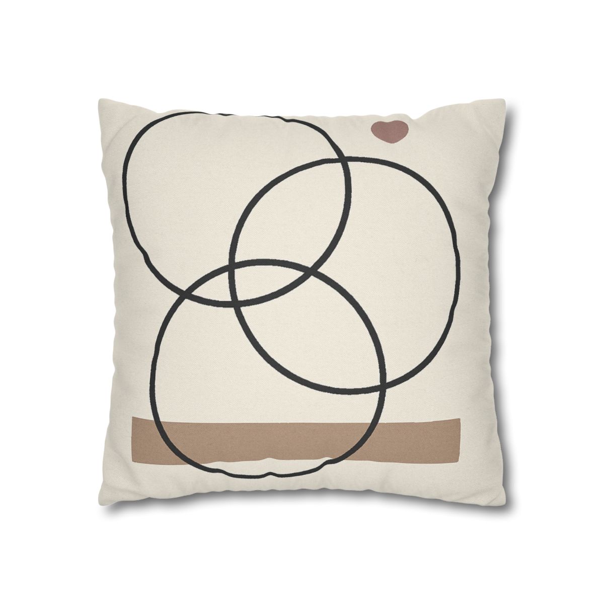 Staggered Rings And Slim Bar comfortable bedding pillow covers