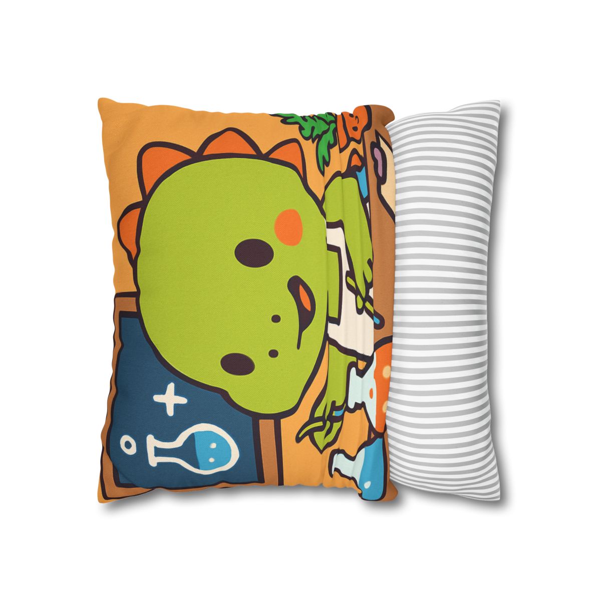 Dino Science Lab stylish decorative pillowcases