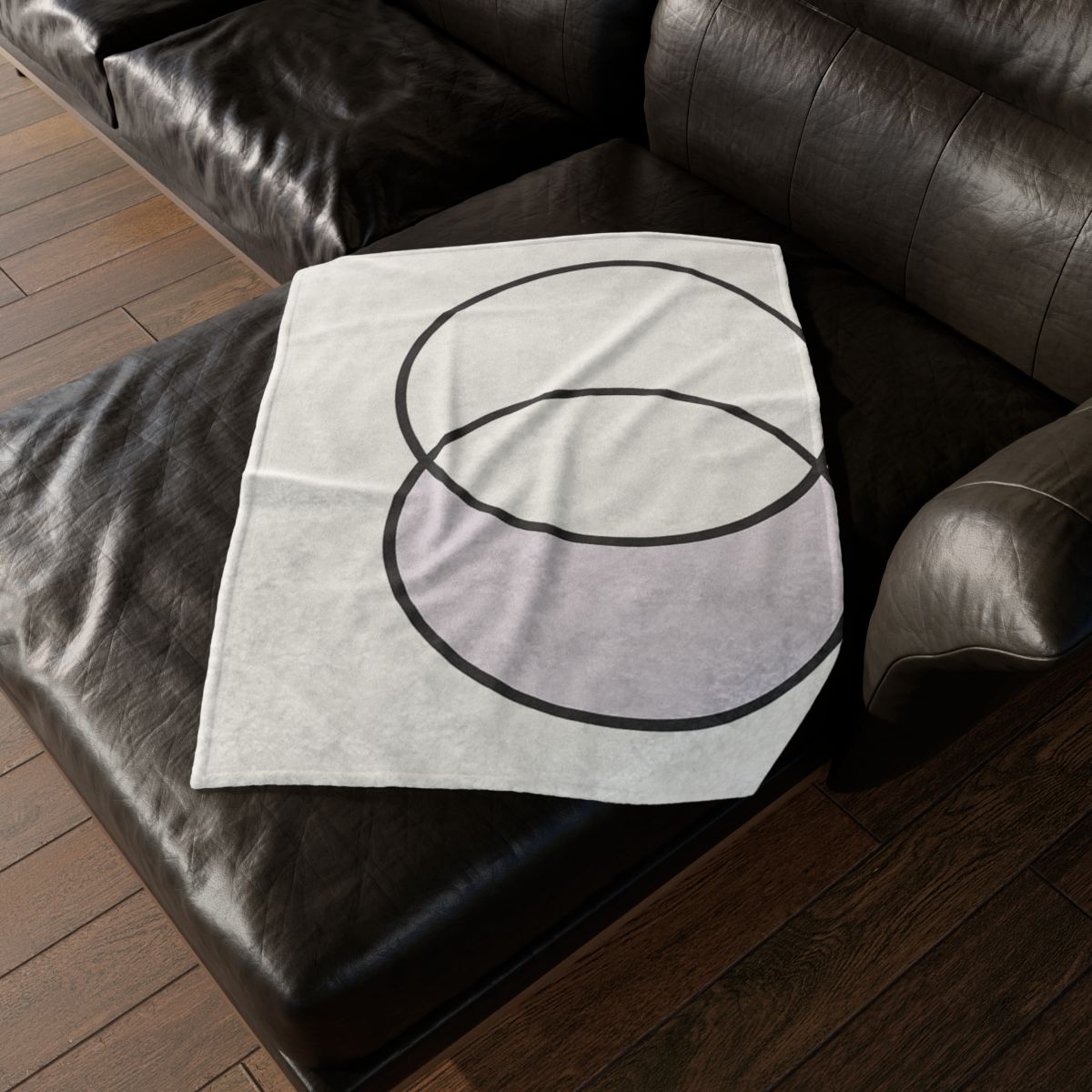 Quiet Eclipse Pairing personalized cozy blankets