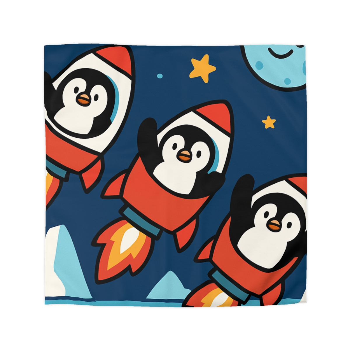 Rocket Penguin Crew warm winter duvets