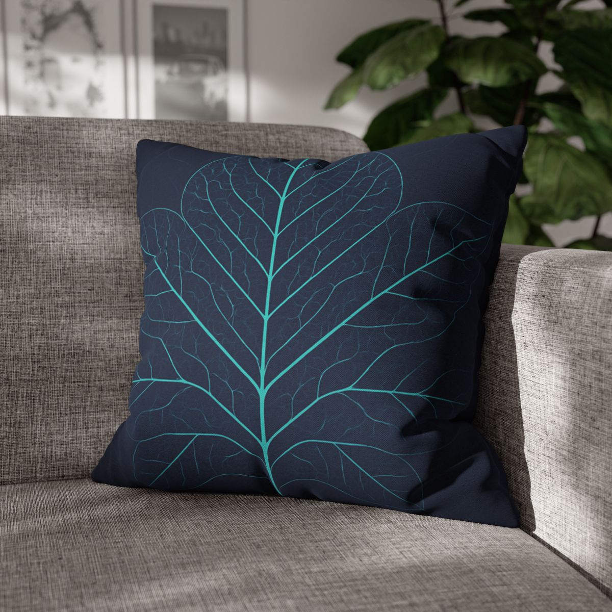 Leaf Vein Circuit Filigree comfortable bedding pillow covers