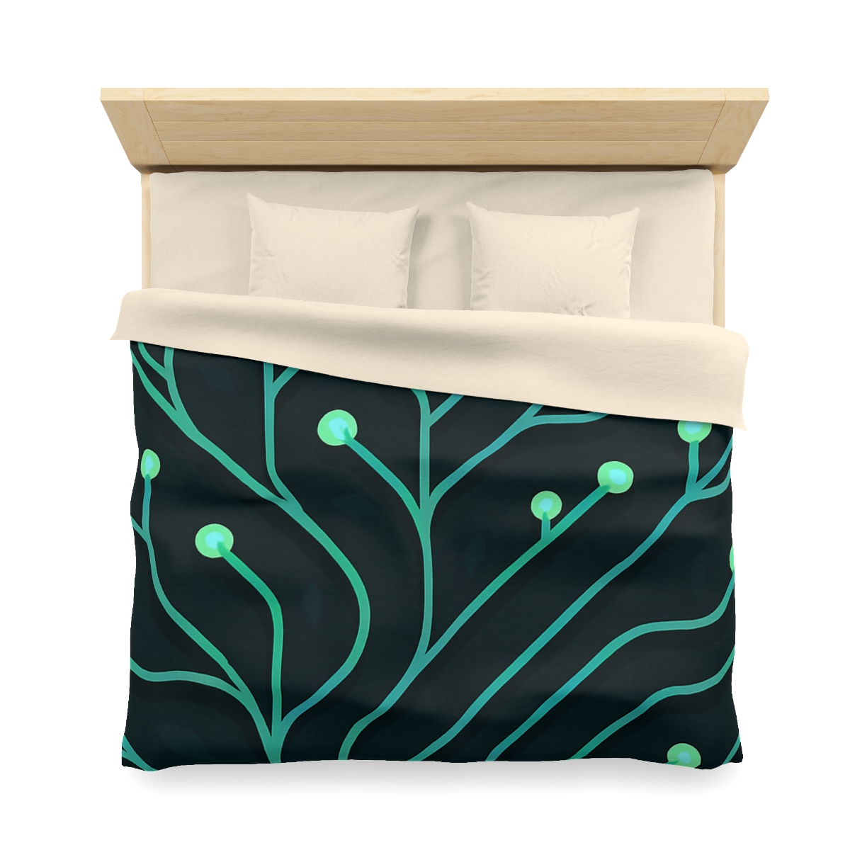 Vine Circuit Lattice soft comforter duvets