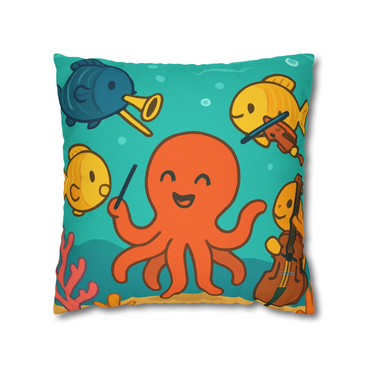 Coral Reef Orchestra custom pillow cases